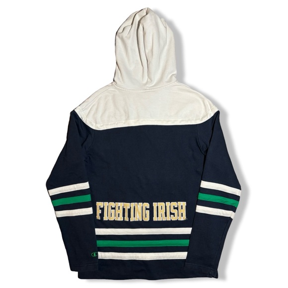 Champion Notre Dame Fighting Irish Lace Up Hoodie - Picture 2 of 4